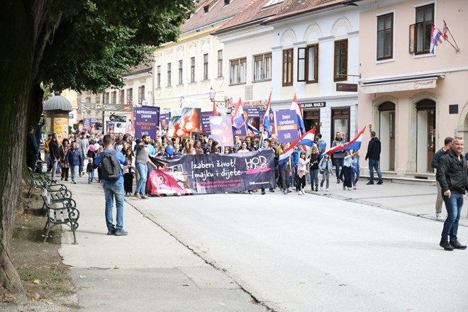 Posljednji ovogodišnji hod za život održan u Varaždinu
